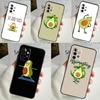Чехол для телефона с забавным узором Avocado Yoga для Samsung Galaxy A53 A33 A13 A12 A32 A52 A14 A34 A54 A15 A25 A35 A55 A71 A51