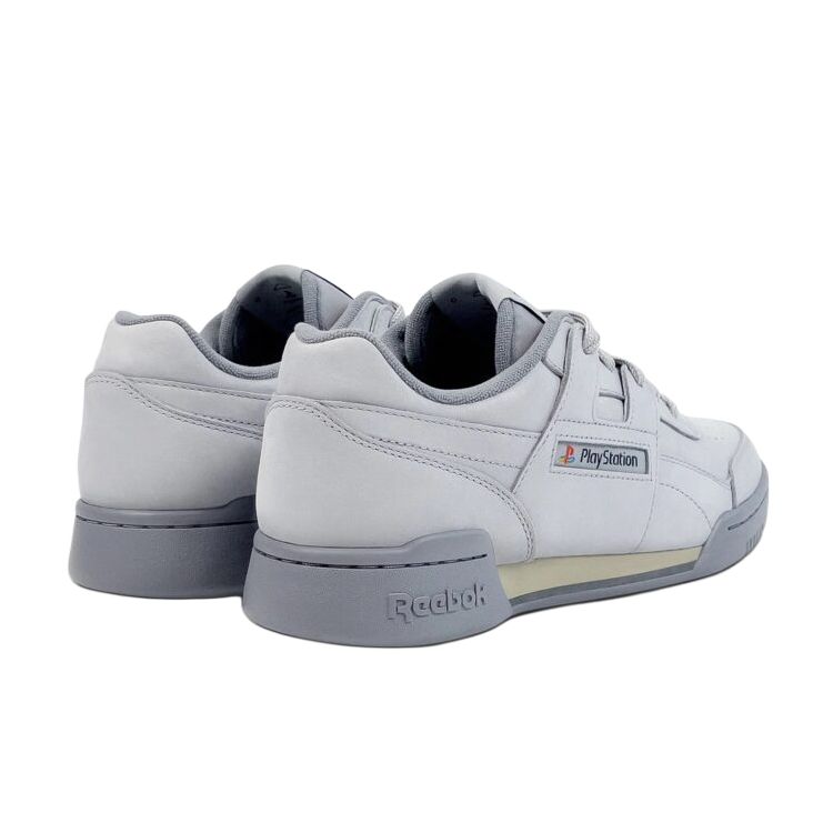 Мужские кроссовки Sony Playstation x Reebok Workout Plus 30th Anniversary Серые 100258817