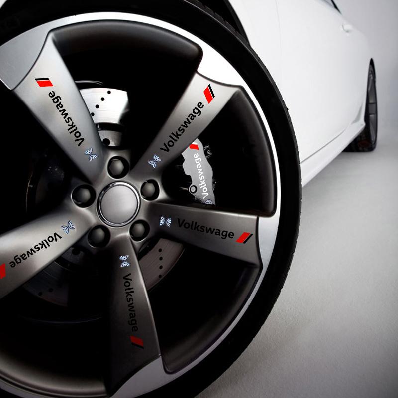 VW GTI GOLF 4 шт. Автомобильные наклейки на двери от царапин, Защитные наклейки на ручки дверей, Наклейки на стеклоочистители для Volkswagen VW Golf 4 7 MK3 4 7 Touran