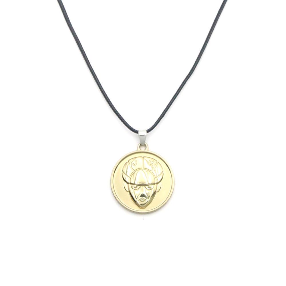 Jojos Bizarre Adventure Arrow Hat Mask Skull Alloy Keychain Pendant Necklace For Fans