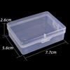 Transparent Plastic Lure and Component Storage Box with 5, 8, or 10 Compartments (Thunder Frog Box).