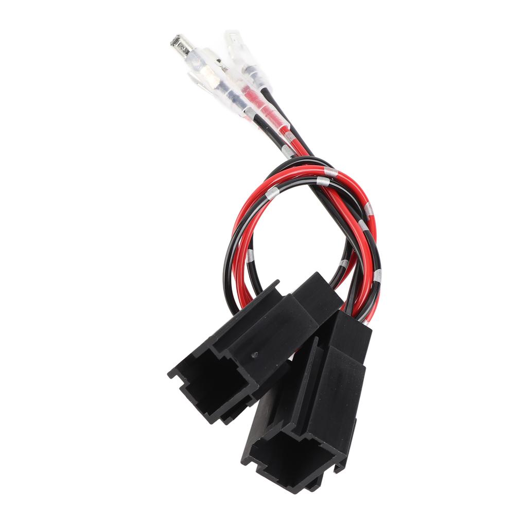 Pair 12V 3A 10W Car Door Speaker Wiring Harness Adapter with Plug