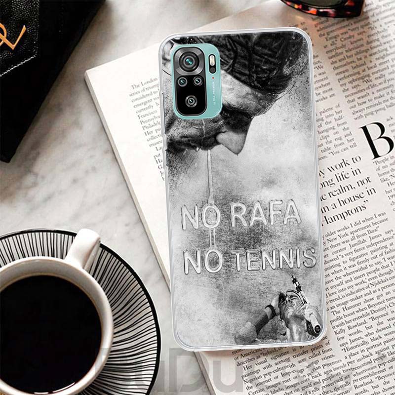 Чехол для телефона Rafael Nadal Tennis для Xiaomi Redmi Note 14 13 12S 12 11 Pro Plus Чехол для телефона 11S 10S 10 11E 11T 14Pro 13Pro Печать Coque N