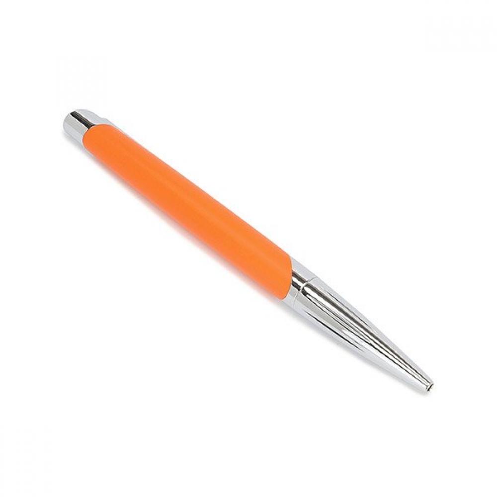 S.t. Dupont Ballpoint Pen Silver Matte Orange Cb405737z