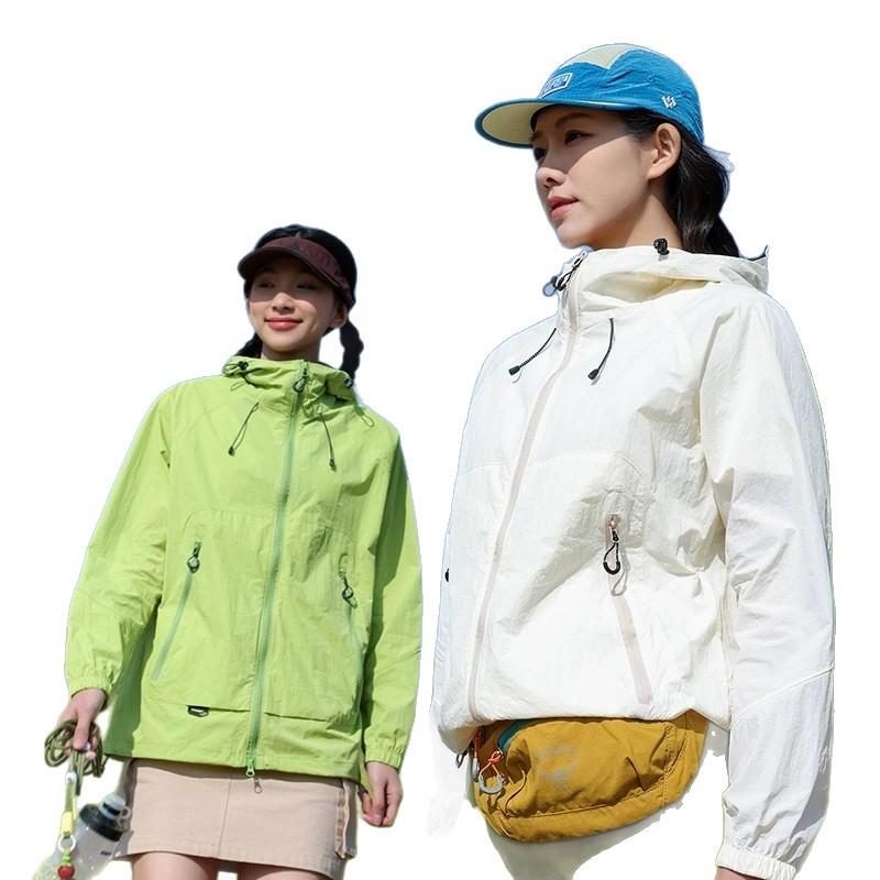 A banana sunscreen clothing women's mountain UV protection summer loose breathable sunscreen clothing men's UPF100 + jacket