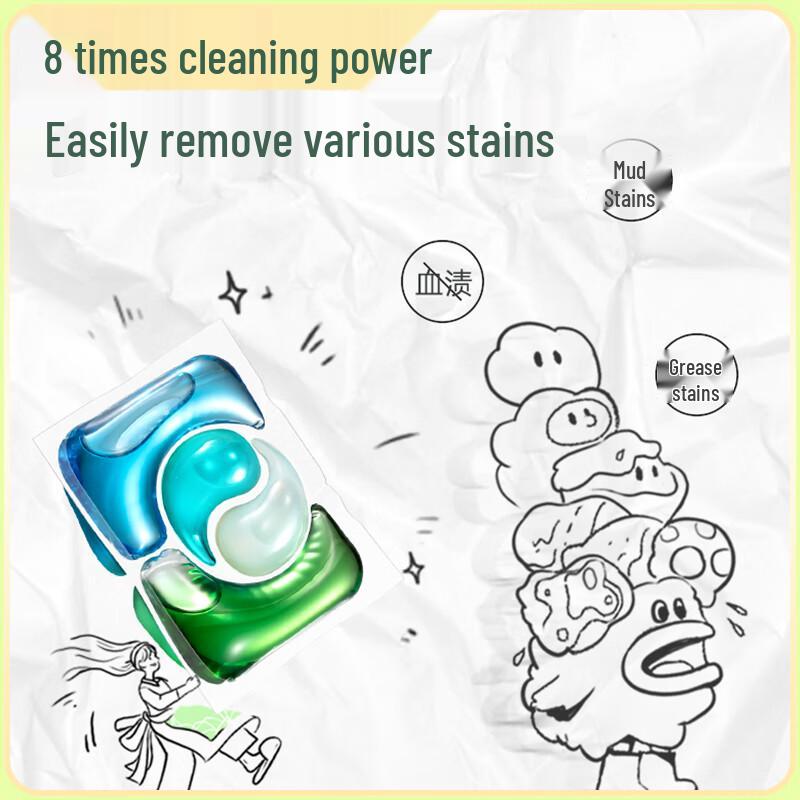 Гелевые капсулы для стирки Mama's Choice 4-в-1