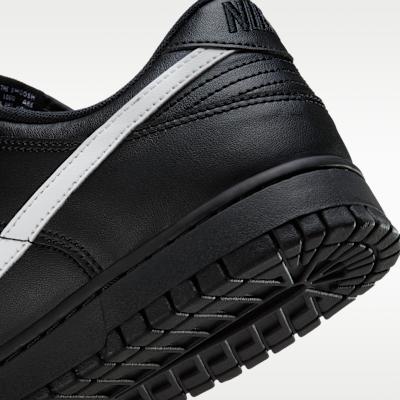 Nike Dunk Low Черный Белый Swoosh