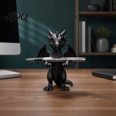 Подставка для перьевой ручки 3D-печать в форме дракона Держатель Креативный Коготь Настольный Фэнтези