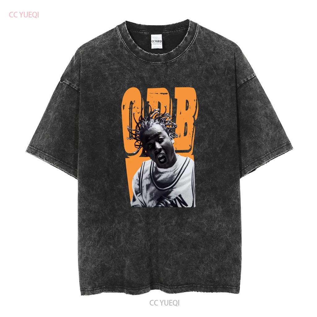 OL DIRTY BASTARD FACE T SHIRT vintage Washed Comfortable fashion Slightly Stylish streetwear graphic homme Breathable Soft