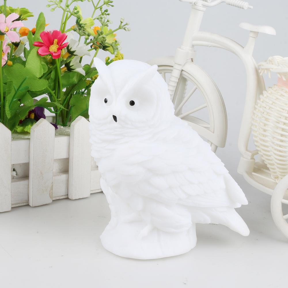 Ночные светильники DC5V светодиодные ночники с совой, настольные настольные лампы, милые креативные прикроватные лампы с животными, украшения, освещение, подарок другу