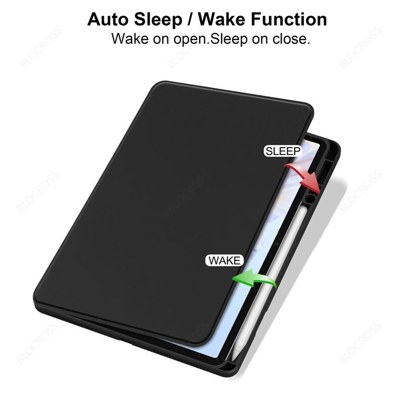 360° Rotation Protective Case for Redmi Pad 2 9.7 11 Pro 12.1 SE 11 10.6 8.7 MiPad 5 6 7 8 Pro 11 11.2 Auto Wake Up Sleep Cover