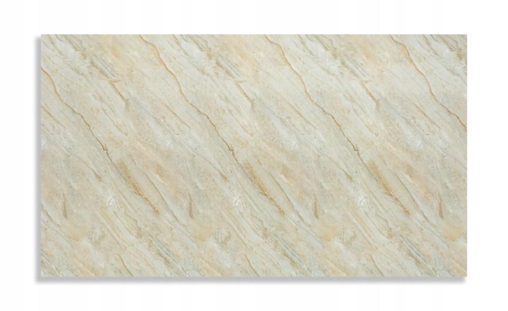 Panel Dekoracyjny Samoprzylepny Pcv Beżowy Marmur 280X60 Cm
