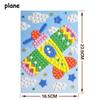 Kids Game  DIY Kits Early Educational 3D Mosaics Puzzle  EVA Foam  Drawing Toys Stickers