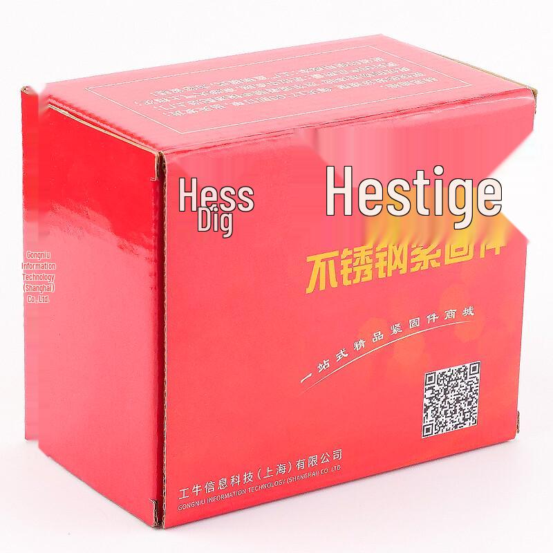 Шестигранный болт Hesidige JG-646 из нержавеющей стали 304 с полной резьбой