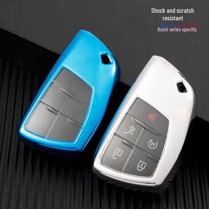 Гальванизированный чехол для автомобильного ключа для 2021 Buick Excelle Smart Key