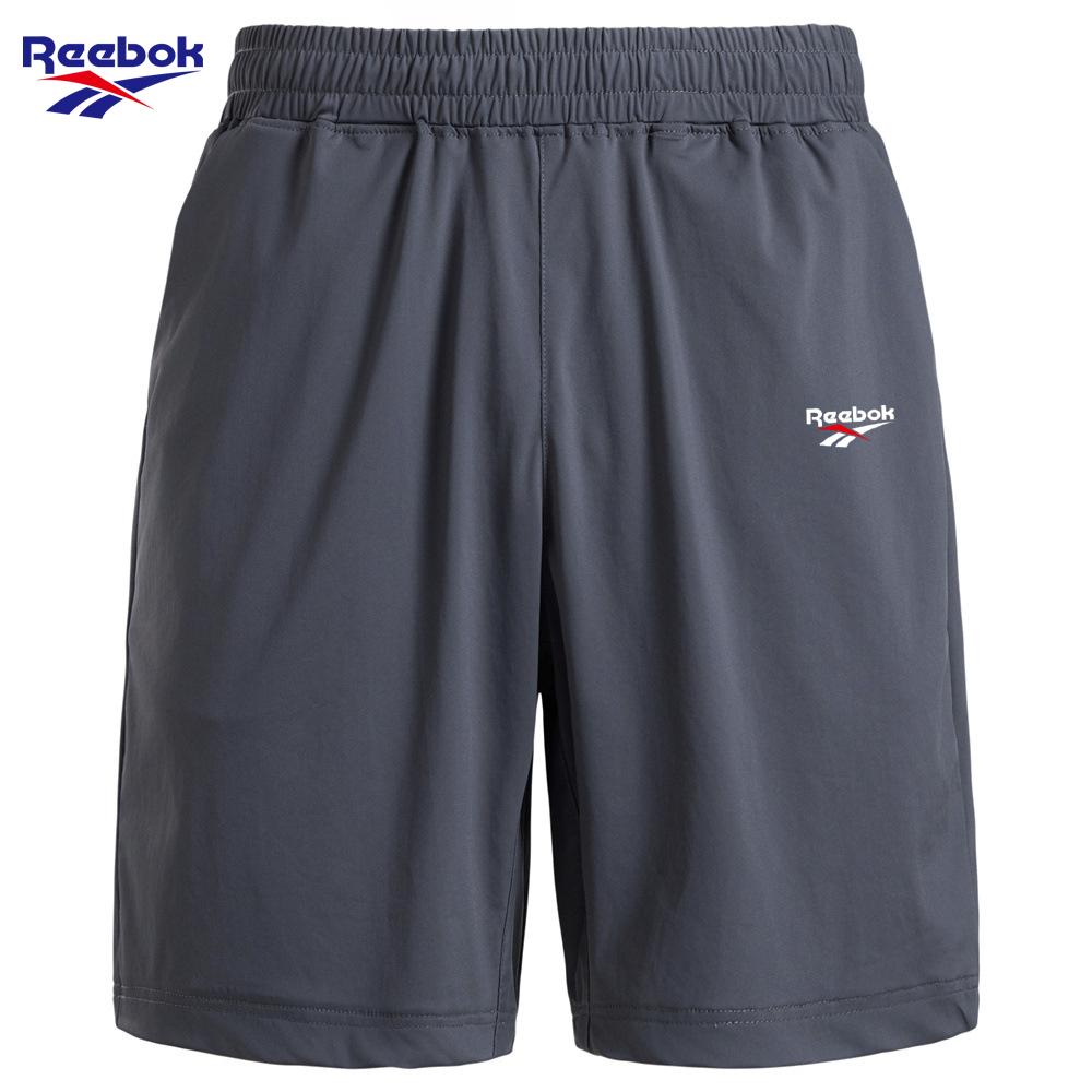 Reebok Летние 2026 года Высокоэластичные Удобные Женские Спортивные Повседневные Шорты на Эластичной Талии для Ношения Снаружи, Пятидюймовые Шорты