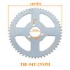 T8F Chain Rear Sprocket 35 44 54 64 74 Tooth 35T 44T 54T 64T 74T Mini Moto ATV Quad Dirt Pit Pocket Bike Cross 47cc 49cc Parts