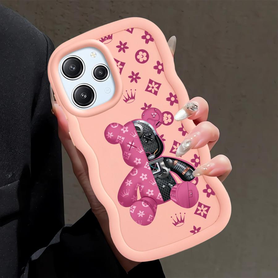 Luxury Robots Bears Soft Phone Cover Case for Xiaomi Redmi 13C A5 9T 9C 12C 10A 10C 14C A1+ A2 Plus A3