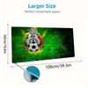 Mexico National Football Team Color Mouse Pad Large Gaming Table Cushion Non-slip Laptop Tablet Big Mousepad XXL Mat Mini PC Playmat With Lock edge