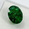 Natural Green Emerald Loose Gemstone 5.75 ct Oval Shape for Jewelry Making and Gem Collections