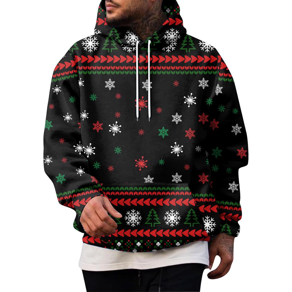 Мужской Спортивный Повседневный С Длинными Рукавами С Карманом Капюшон Толстовка