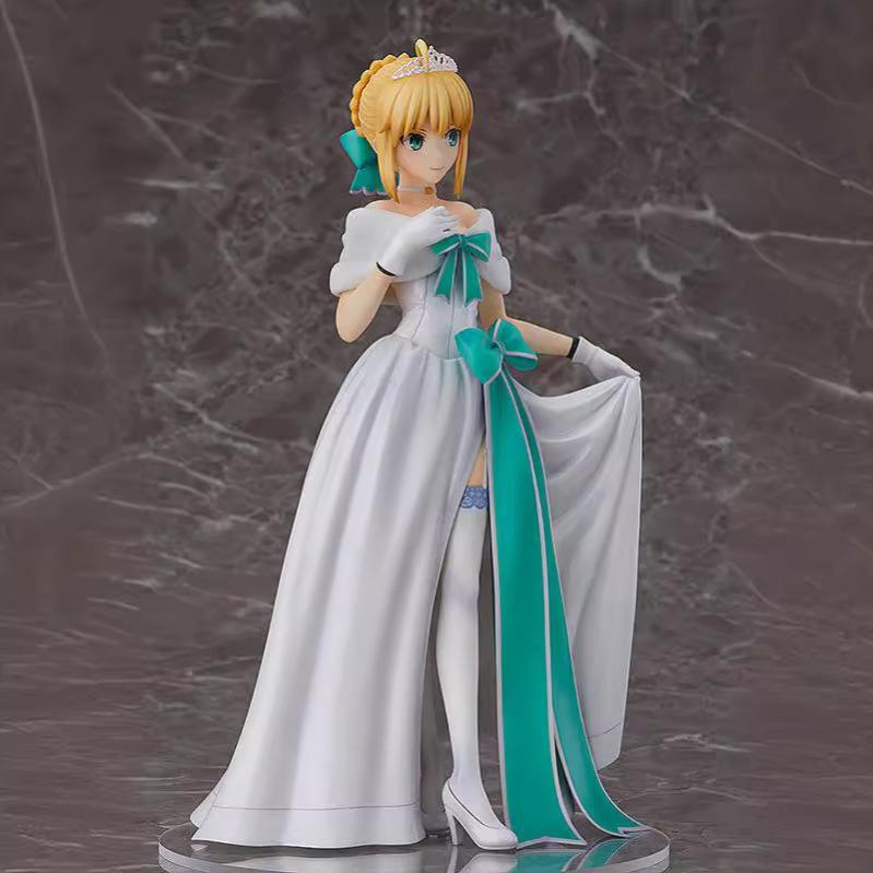 Coldplay Аниме FGO Fate Saber Seba, Алтория, Героическое Платье, Фигурка в Коробке