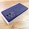 Роскошный матовый чехол для Samsung Galaxy S25 S24 23 S22 Ultra Plus S23Ultra S24Ultra для Magsafe Wireless Charge Camera Glass Covers