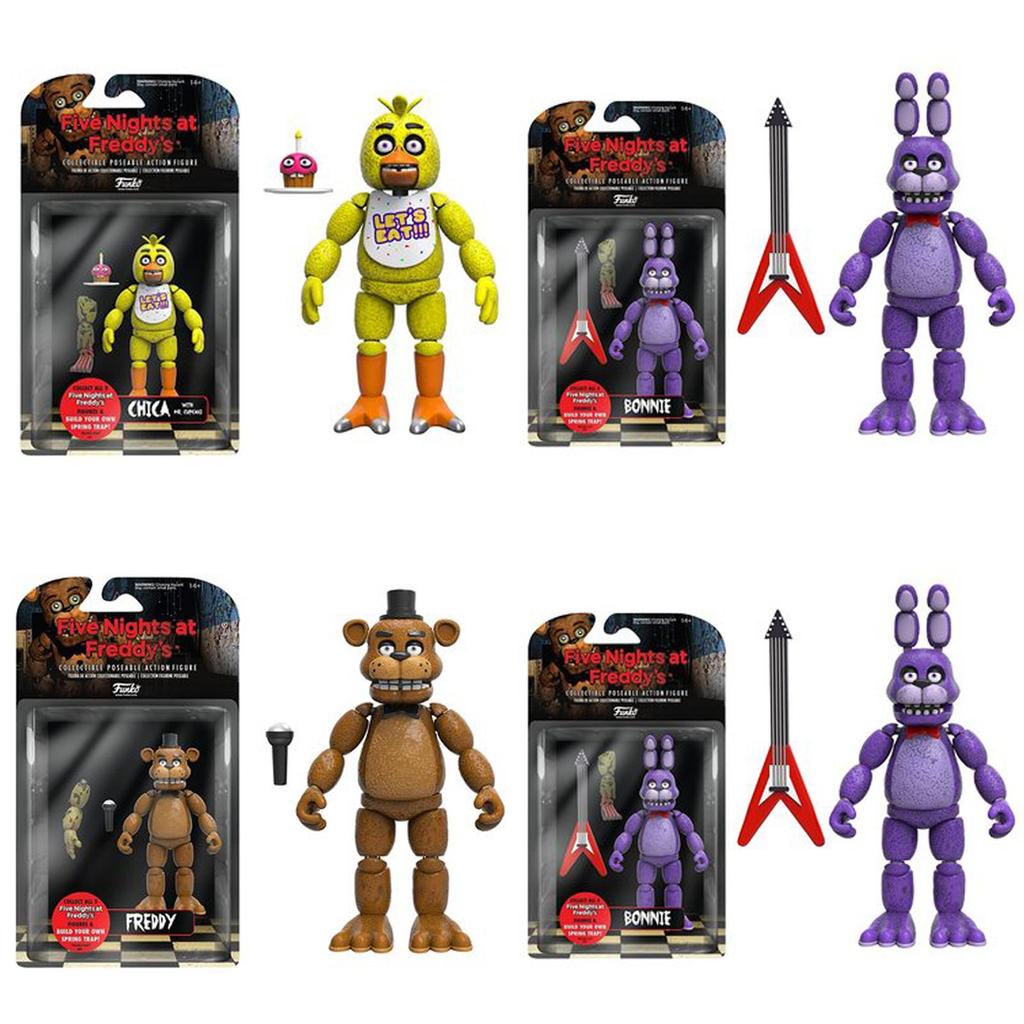 Fnaf Funko Пять Ночей с Фредди Подвижная Фигурка Золотой Фредди для Детей