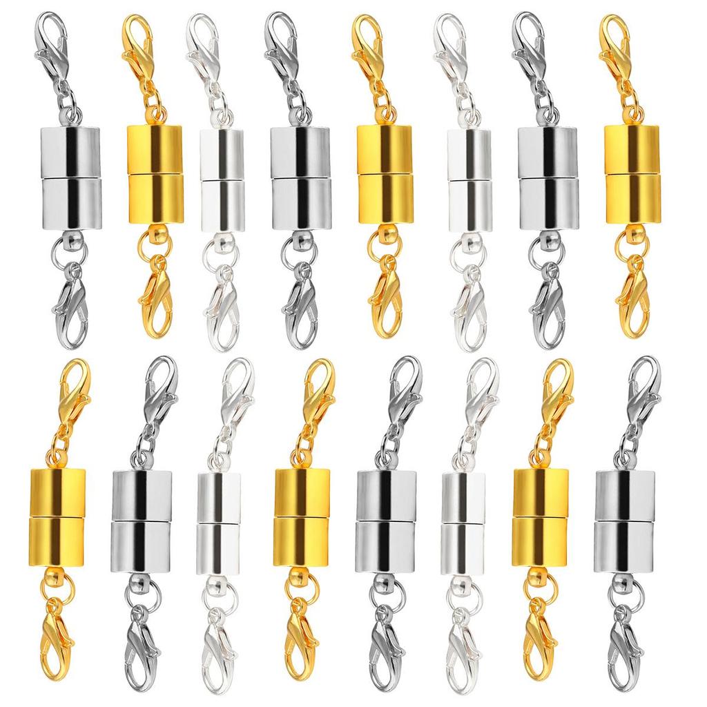 2/5 шт., аксессуары, магнитные застежки-лобстеры для ожерелья, браслета, крючки-шарики-лобстеры