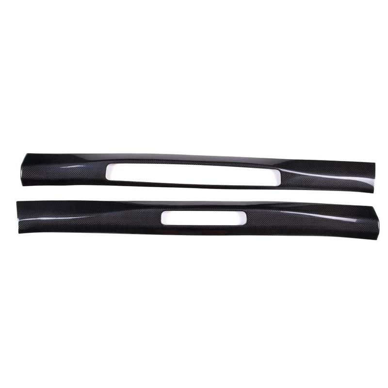 For Porsche 911 992 2019-2026 Real Carbon Fiber Outer Door Sill Dedicated Welcome Pedal Cover Scuff Plate Interior Accessories