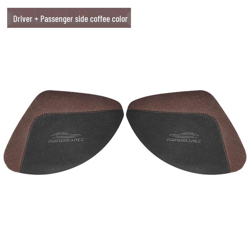 Car Essential: Alcantara Knee Support Cushion for Long-Distance Driving