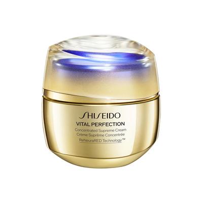 SHISEIDO Vital Perfection Supreme Крем-концентрат 50г Крем Кремовый Цветочный аромат Уменьшает сухость и мелкие морщины Shiseido (Квази-лекарство) Крем/для глаз