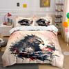 "Eagle Art Decor Set" Bedding Set with 1 Duvet Cover 2 Pillowcases Single Double King Queen, Gift