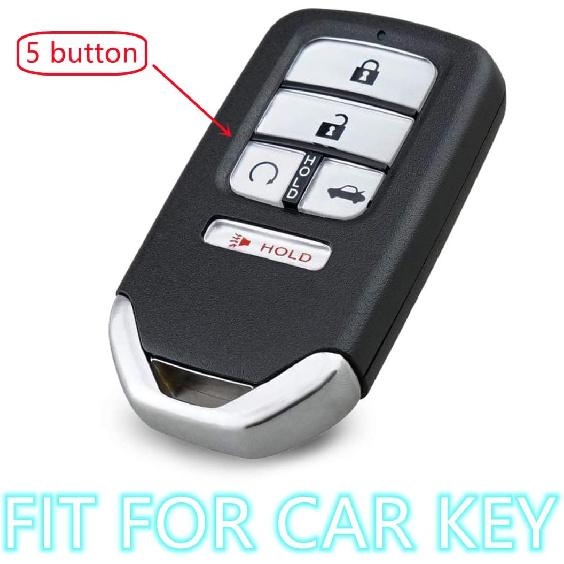 Сменный корпус брелока дистанционного управления без ключа подходит для Honda Accord Civic CR-V CRV Pilot Passport ight EX EX-L Touring. Номер детали:HYQ12BDM(5