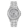 MISSFOX Hip Hop Zircon Watch Women Quartz 30M Water Resistant 2025