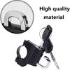 Helmet Lock for Motorcycle Scooter Atv Bicycle Universal Security Anti-theft Handlebar Lock 20mm-26mm with Keys Handle Locks