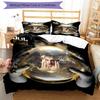3pcs Jul rapper pattern bedding set duvet cover set includes duvet cover &pillowcases, perfect all season bedroom decoration & gift