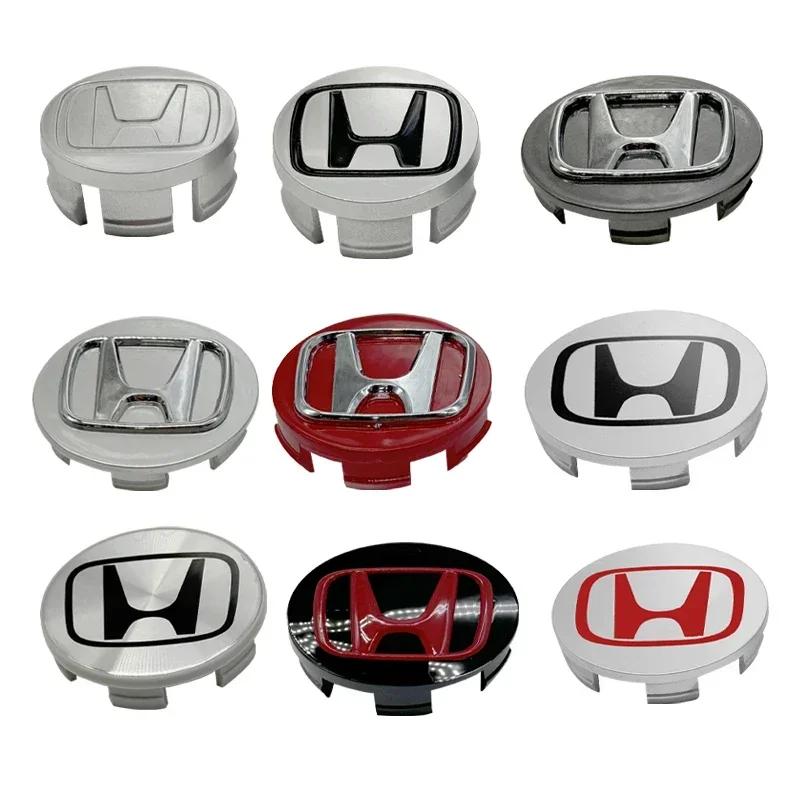 TR3-4pcs/set Car Styling Wheel Center Cap Hub Covers Badge Accessories For Honda Civic Fit Jazz Accord Pilot CRV Passport City XRV