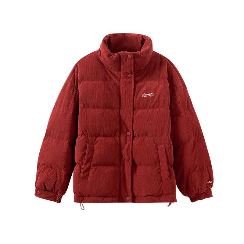 INMAN Women's Retro Corduroy Thickened Down Jacket