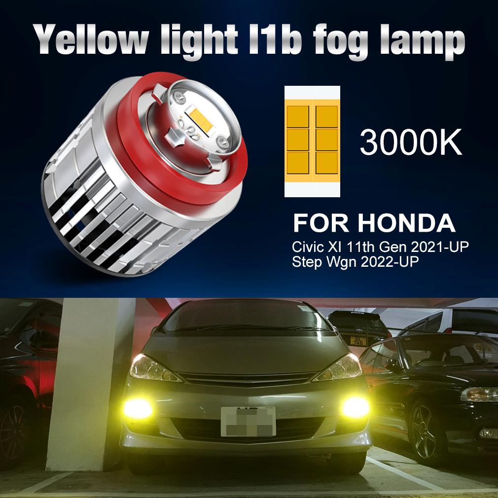 2 шт. Желтый L1B A32A Светодиодная противотуманная фара для Toyota Cross Corolla C-HR Hilux Harrier Yairs Поздний Prius Roomy RAV4 HONDA 3000K