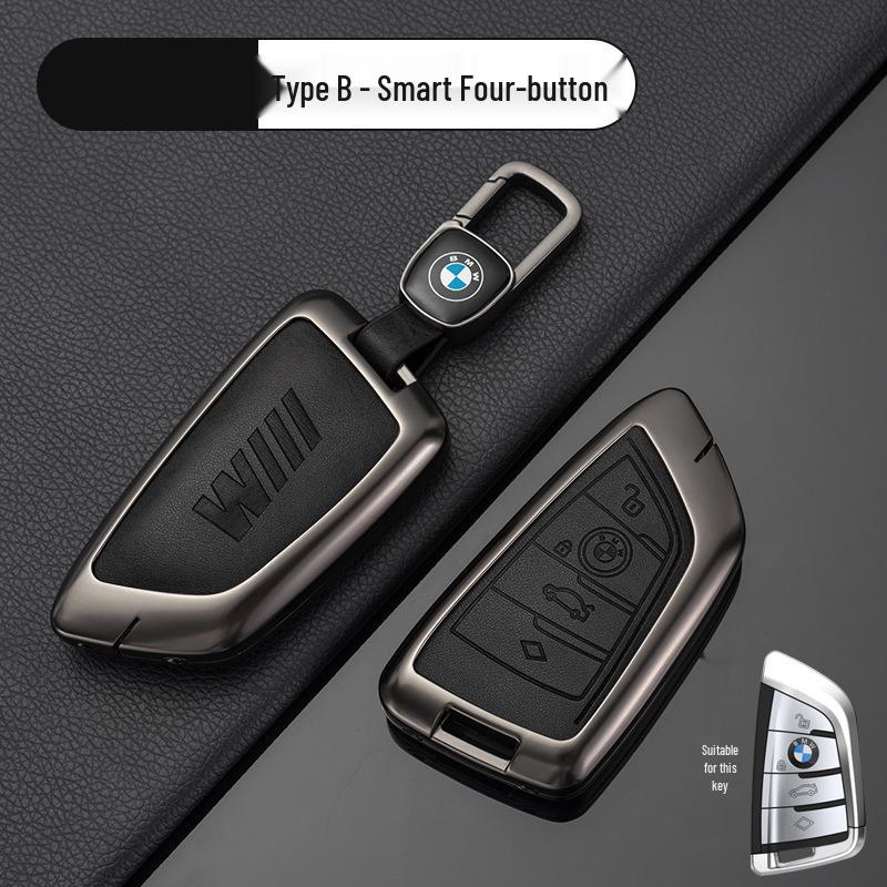 Новый чехол для ключей электромобиля BMW MINI 2025 года для Cooper JCW - Унисекс Защитный корпус и пряжка