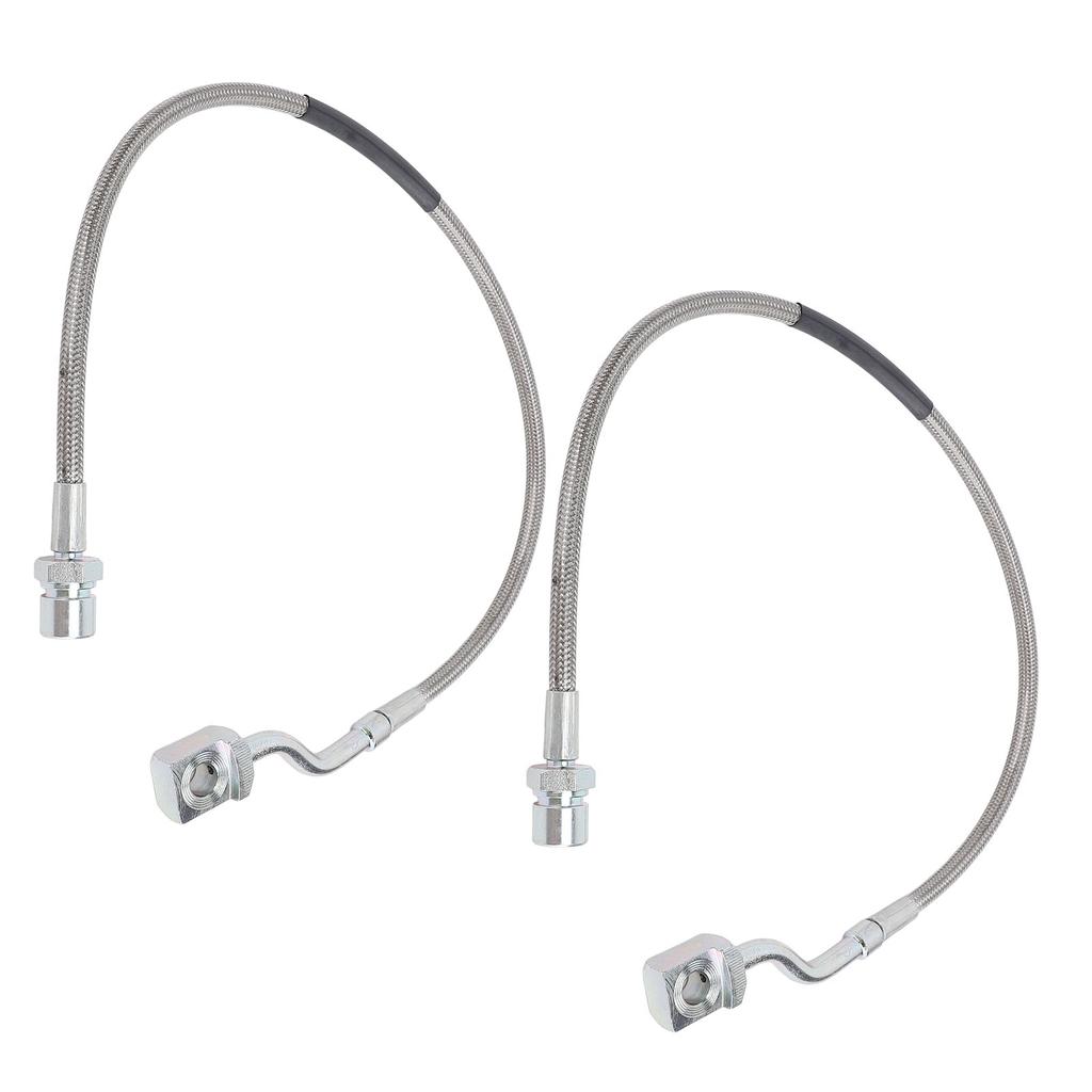 2 ШТ. Передние тормозные шланги 89370 Улучшенная динамика вождения Металлическая прочная конструкция для моделей автомобилей 1500 2500 3500 HD