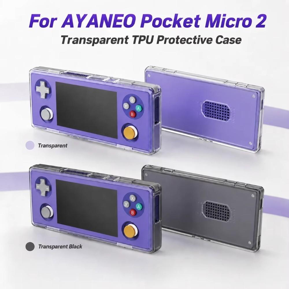 for Pocket Micro 2 Game Console Case TPU Handheld Console Case Handheld Gaming