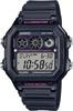Стандартные цифровые часы Black Overseas Model [Casio] AE-1300WH-1A2V мужские [Товар]