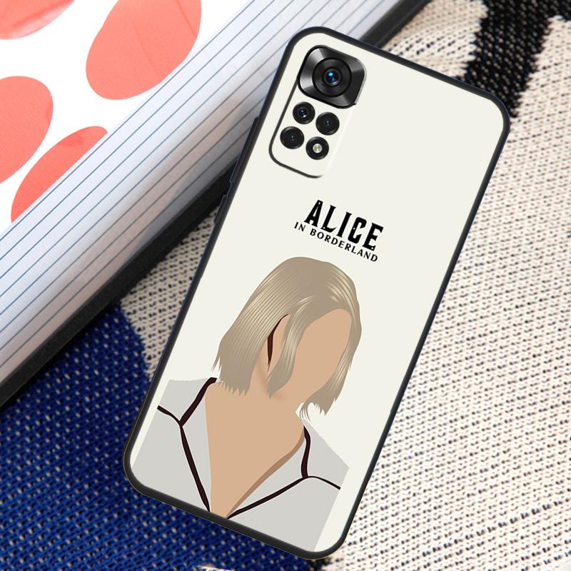 Чехол Alice in Borderland для Xiaomi Redmi Note 12 8 9 10 11 Pro 9S 10S 11S 8T Redmi 10 12C 9C 10A 10C Coque