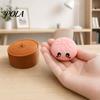 Игрушка для снятия стресса Мультяшная пельмешка-кликер с пароваркой, 3D-печатная улыбающаяся паровая булочка, игрушка-антистресс, форма для пальцев, портативная фиджет-игрушка