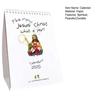 Календарь Иисуса Христа 2025 Какой год Настольный календарь Второе пришествие А4 Перекидной календарь Планировщик месяца для христиан