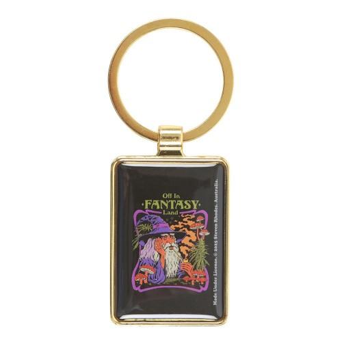 Steven Rhodes Fantasy Land Keyring