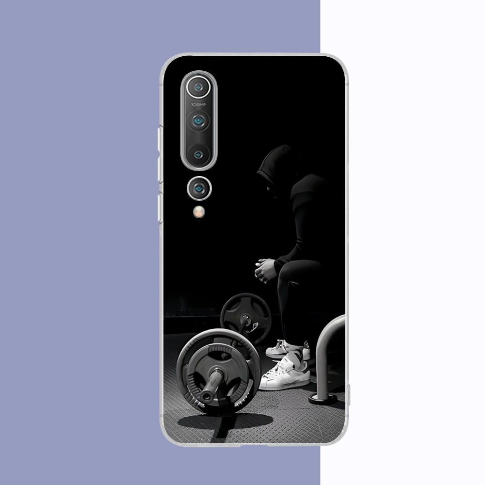 Чехол для телефона для спортзала, фитнеса, бодибилдинга для Samsung S21 A10 для Redmi Note 7 9 для Huawei P30Pro Honor 8X 10i