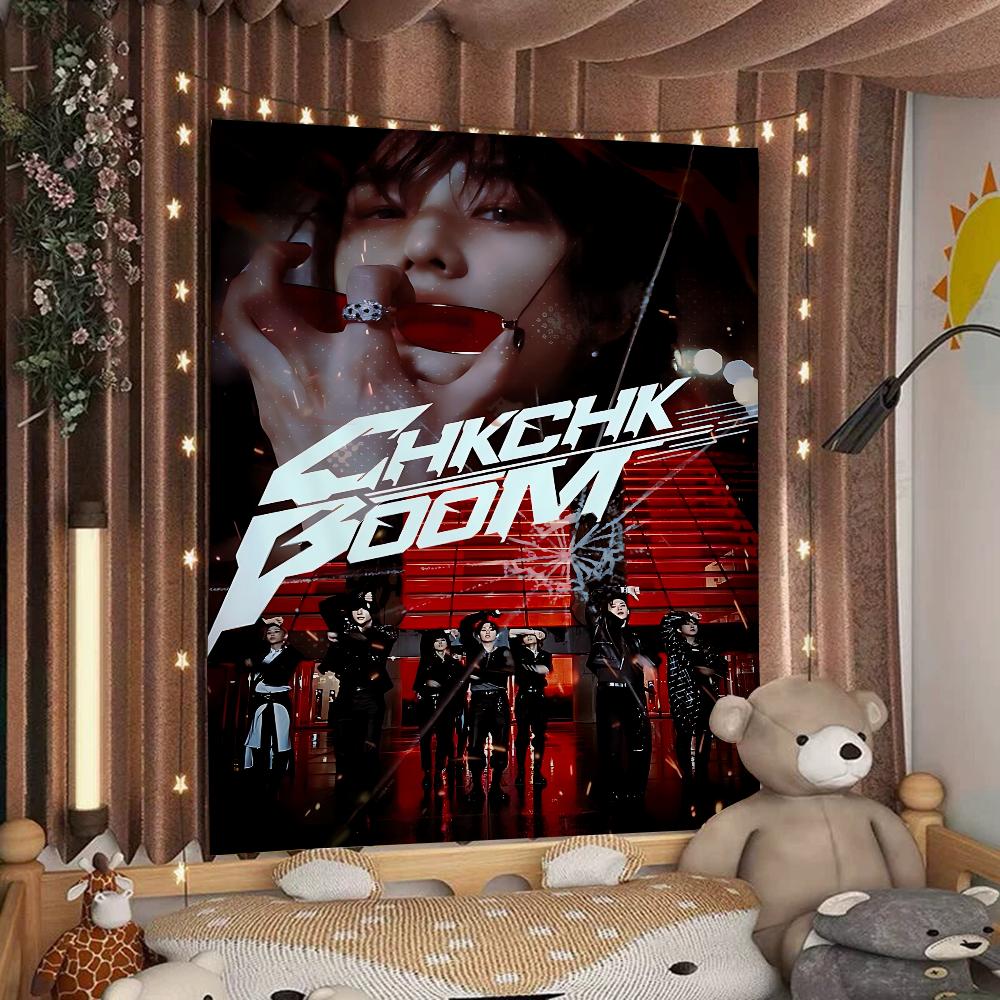 Stray Kids Kpop Подвесной Богемный Гобелен Богемные Настенные Гобелены Мандала Кавайная Декор Комнаты